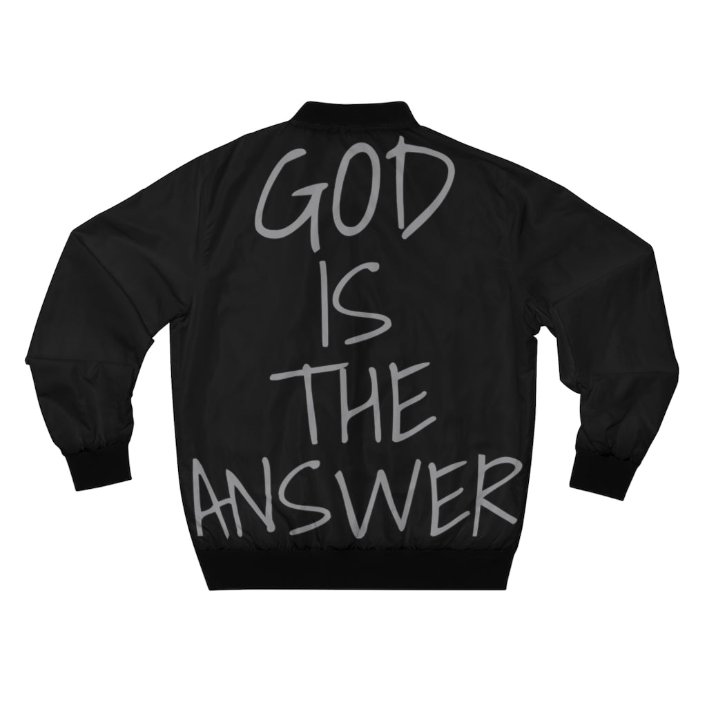 Fear Not - God Is The Answer Bomber Jacket