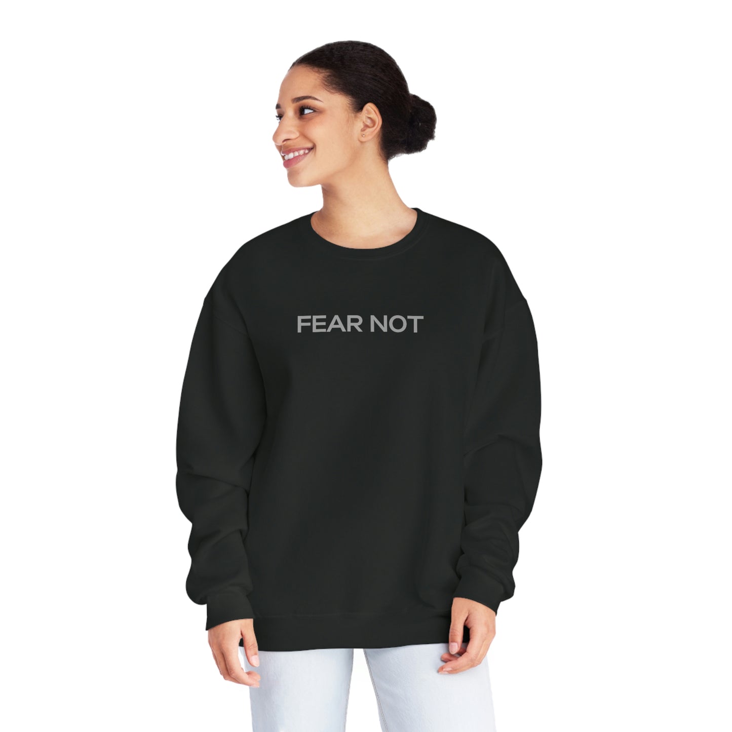 Fear Not - God Is The Answer Crewneck