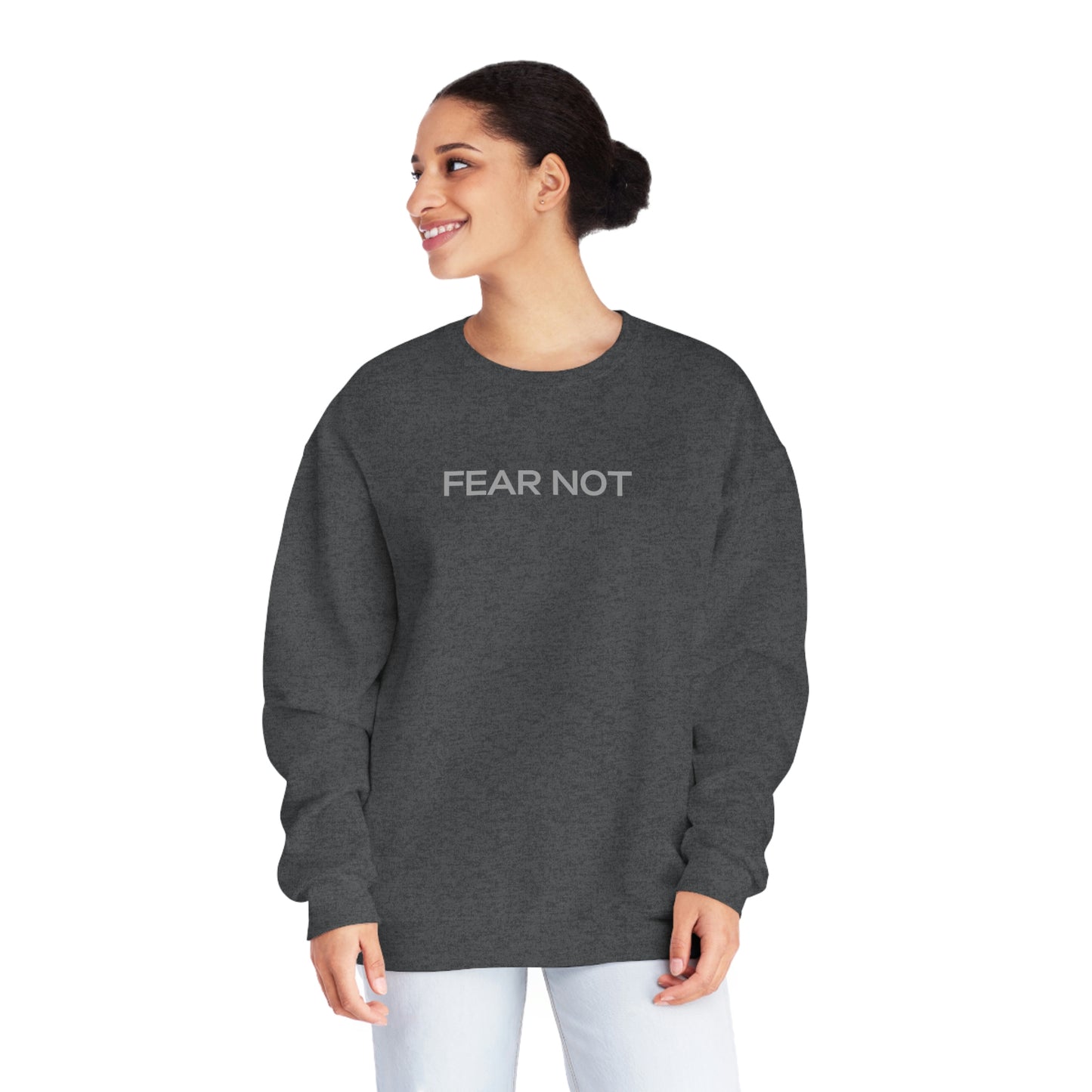 Fear Not - God Is The Answer Crewneck