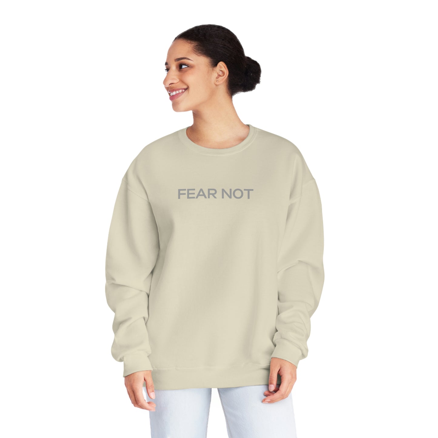 Fear Not - God Is The Answer Crewneck